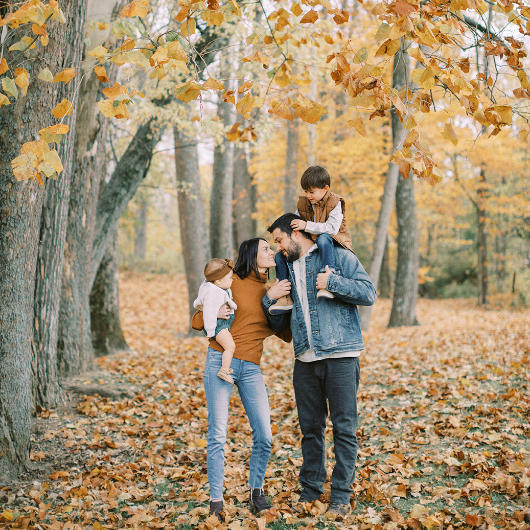 The Brouillette Family | Autumn Session in Danville, Indiana