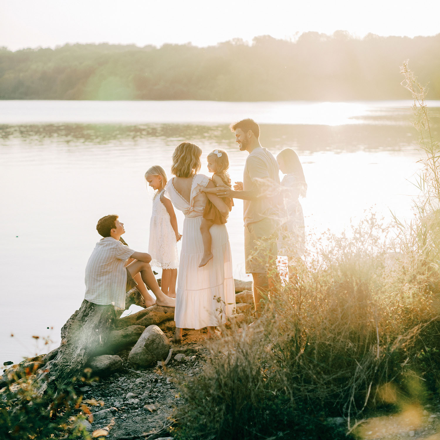 The Soots Family | Lake Session at Eagle Creek Park | Indianapolis Photographer