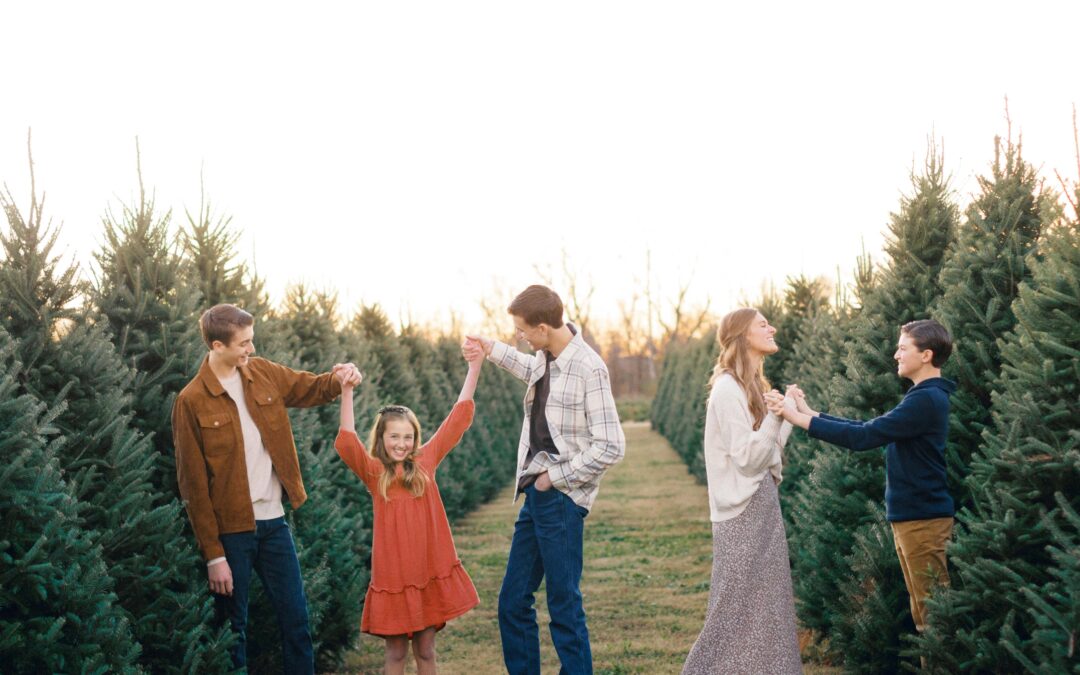 Family Session at Dulls Christmas Tree Farm | Thorntown, IN Photographer