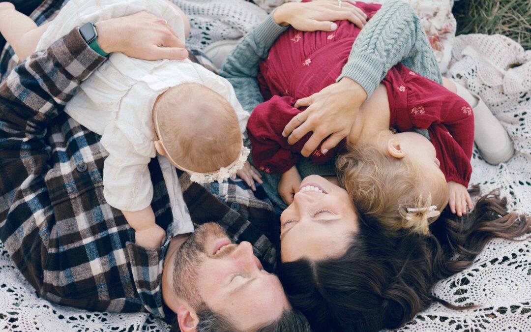 A Family Session in a Zionsville, Indiana Field